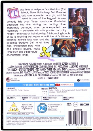 Three Men And A Baby (Trzej mężczyźni i dziecko) [DVD]