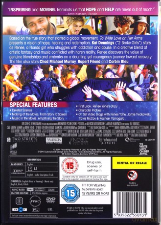 To Write Love On Her Arms [DVD]