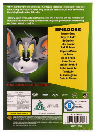 Tom And Jerry And Friends: Volume 1 [DVD]