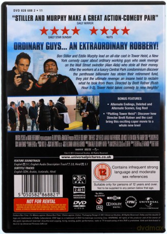 Tower Heist (Tower Heist: Zemsta cieciów) [DVD]