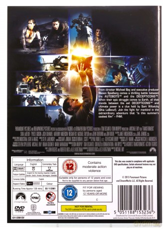 Transformers [DVD]
