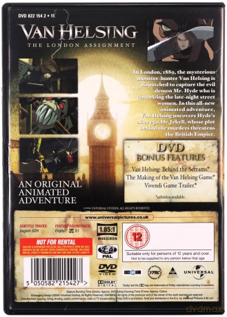 Van Helsing - The London Assignment (Van Helsing: Londyńskie zlecenie) [DVD]