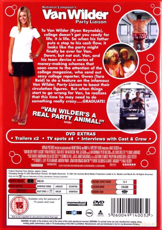 Van Wilder: Party Liaison (Wieczny student) [DVD]