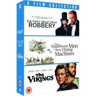 Vikings / Great Train Robbery / Magnificent Men In Their Flying Machines [DVD]