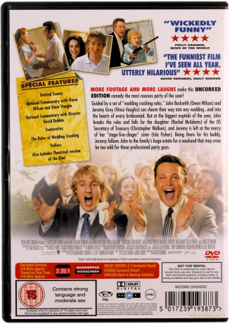 Wedding Crashers - Uncorked (Polowanie na druhny) [DVD]
