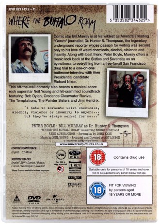 Where The Buffalo Roam (Tam wędrują bizony) [DVD]