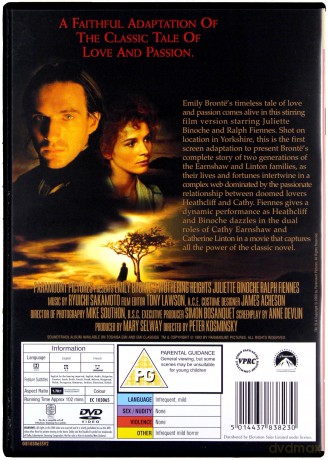 Wichrowe wzgórza [DVD]