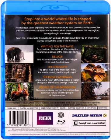 Wonders of The Monsoon [2xBlu-Ray]