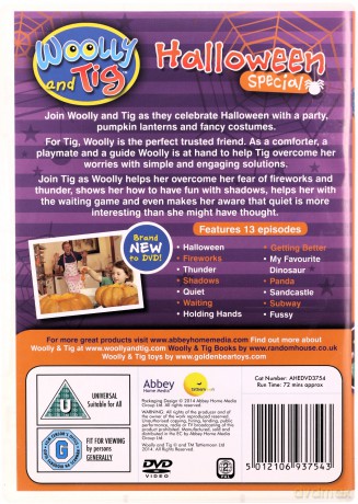 Woolly & Tig - Halloween Special [DVD]