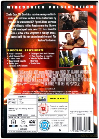 xXx [DVD]