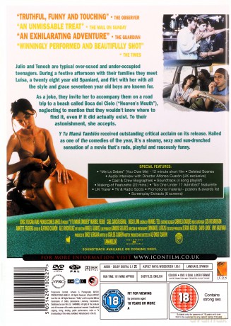 Y Tu Mama Tambien (I twoją matkę też) [DVD]