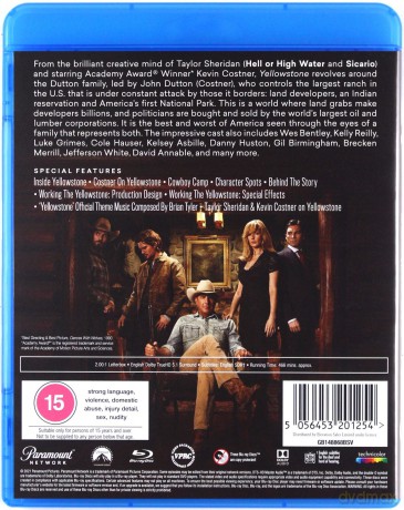 Yellowstone Season 1 [Blu-Ray]