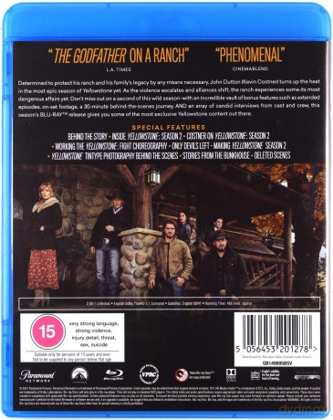 Yellowstone Season 2 [Blu-Ray]