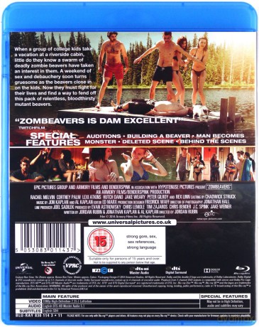 Zombeavers [Blu-Ray] film