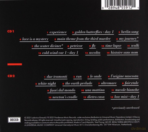 Ludovico Einaudi: Cinema [2CD]