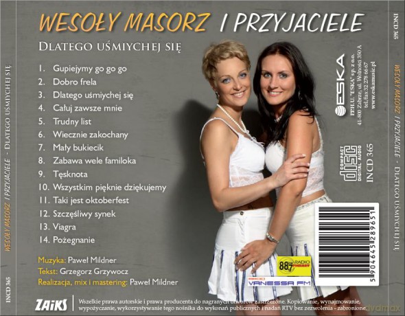 Wesoły Masorz i Przyjaciele: Dlatego uśmiychej się [CD]