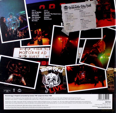 Motorhead: No Sleep 'Til Hammersmith [3xWinyl]