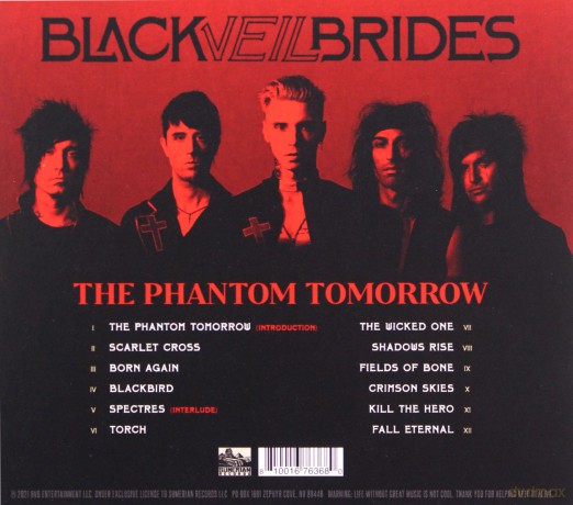 Black Veil Brides: The Phantom Tomorrow [CD]