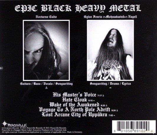 Darkthrone: Eternal Hails [CD]