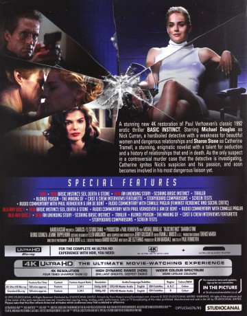 Basic Instinct (Nagi instynkt) [Blu-Ray 4K]+[2xBlu-Ray]