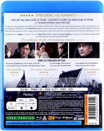 Lincoln [Blu-Ray]