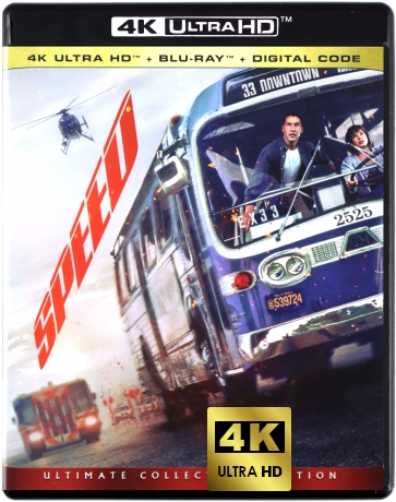 Speed (Speed - niebezpieczna prędkość) [Blu-Ray 4K]+[Blu-Ray]