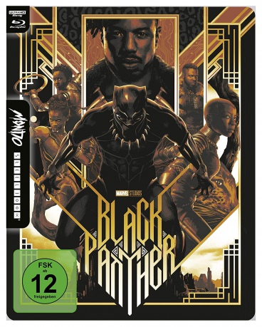 Black Panther (Czarna Pantera) (steelbook) [Blu-Ray 4K]+[Blu-Ray]