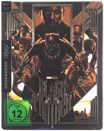 Black Panther (Czarna Pantera) (steelbook) [Blu-Ray 4K]+[Blu-Ray]