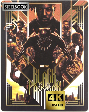 Black Panther (Czarna Pantera) (steelbook) [Blu-Ray 4K]+[Blu-Ray]
