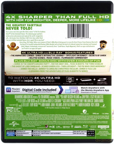 Shrek [Blu-Ray 4K]+[Blu-Ray]