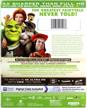 Shrek [Blu-Ray 4K]+[Blu-Ray]