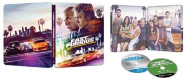The Fast and the Furious (Szybcy i wściekli) (steelbook) [Blu-Ray 4K]+[Blu-Ray]