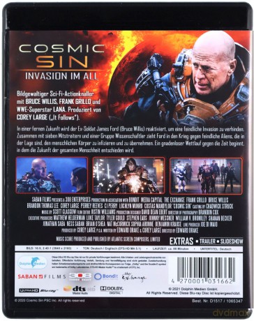 Cosmic Sin [Blu-Ray 4K]+[Blu-Ray]