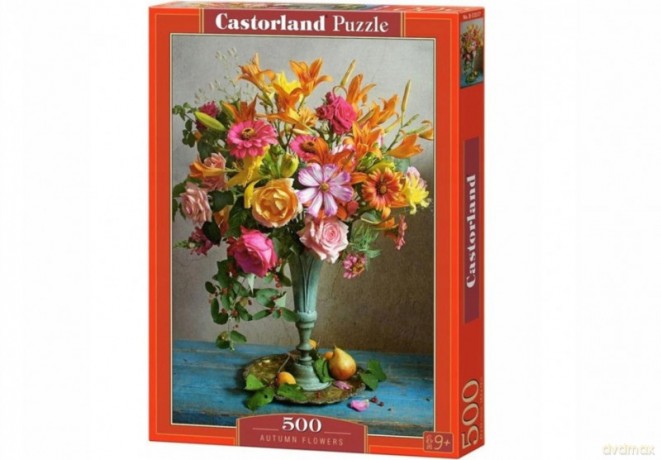 CASTORLAND 500 el. Jesienne kwiaty bukiet [PUZZLE]