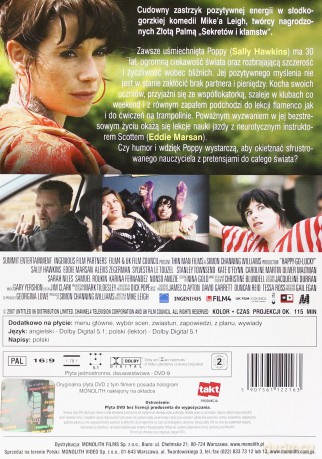 Happy-Go-Lucky, czyli co nas uszczęśliwia [DVD]