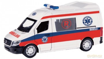 Model metalowy Mercedes Benz Sprinter 1:32 Pogotowie