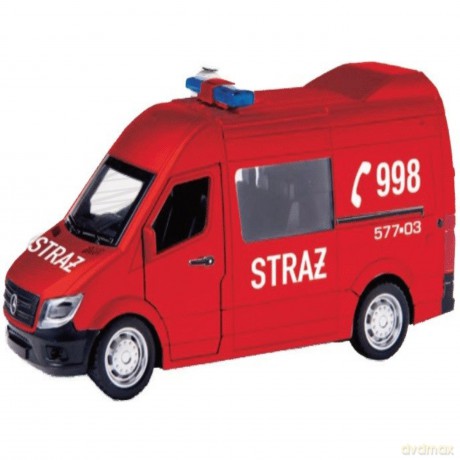 Model metalowy Mercedes Benz Sprinter 1-32 Straż
