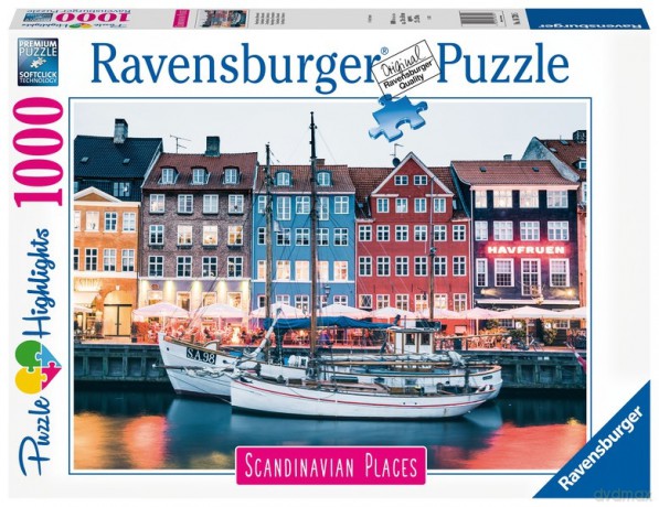 RAVENSBURGER 1000 el. Skandynawskie miasto [PUZZLE]