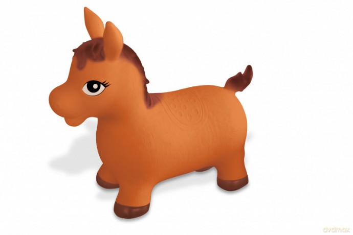 Skoczek Zwierzaki do odbijania się 65 cm - Konik