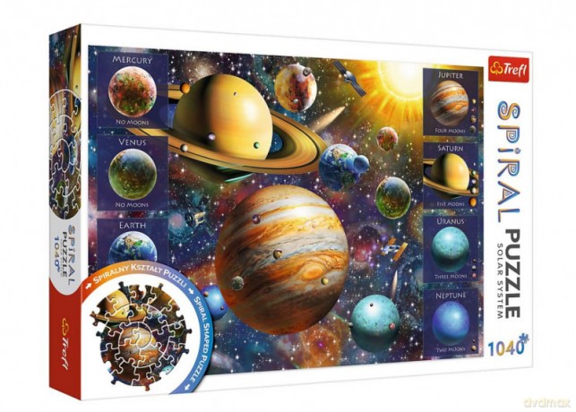 TREFL Spiral Układ Słoneczny [PUZZLE]