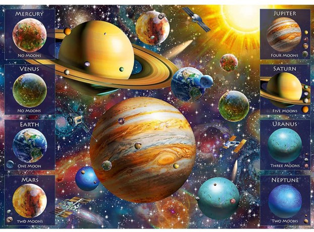 TREFL Spiral Układ Słoneczny [PUZZLE]