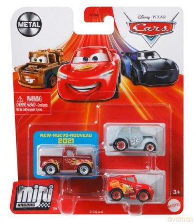 Zestaw pojazdów Auta Mikroauta 3-pak Hot Rod