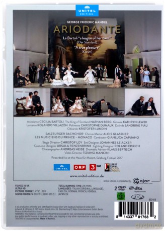 George Frideric Handel: Ariodante [DVD]