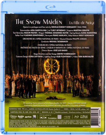 Nikolai Rimsky-Korsakov: The Snow Maiden [Blu-Ray]