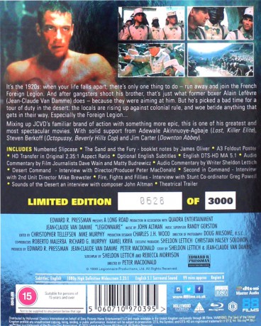 Legionnaire (Legionista) [Blu-Ray]