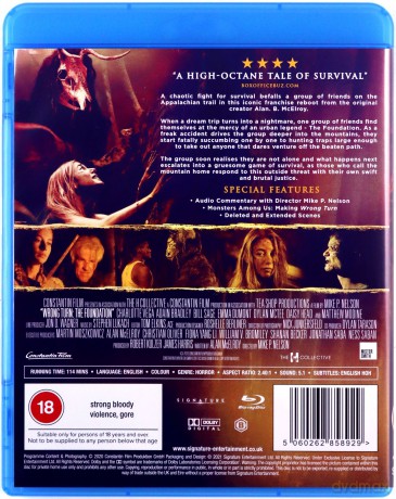 Wrong Turn (Droga bez powrotu. Geneza) [Blu-Ray]