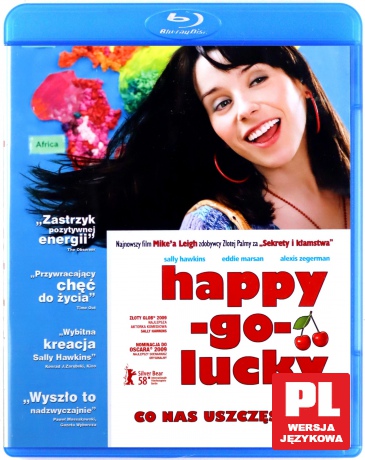 Happy-Go-Lucky, czyli co nas uszczęśliwia [Blu-Ray]