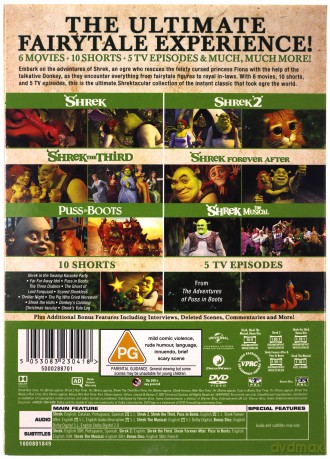 Shrek Ulimate Collection [7DVD]