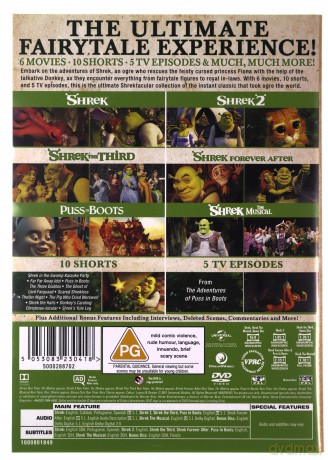 Shrek Ulimate Collection [7DVD]