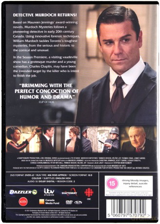 Murdoch Mysteries: Season 14 (Detektyw Murdoch) [3DVD]